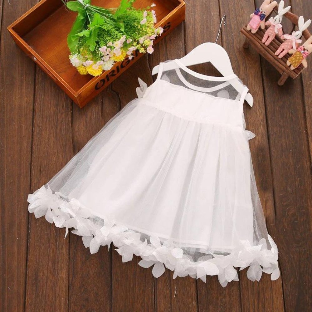 2pack Princess Baby Girl Party Dress Children Froc- Multiples size available